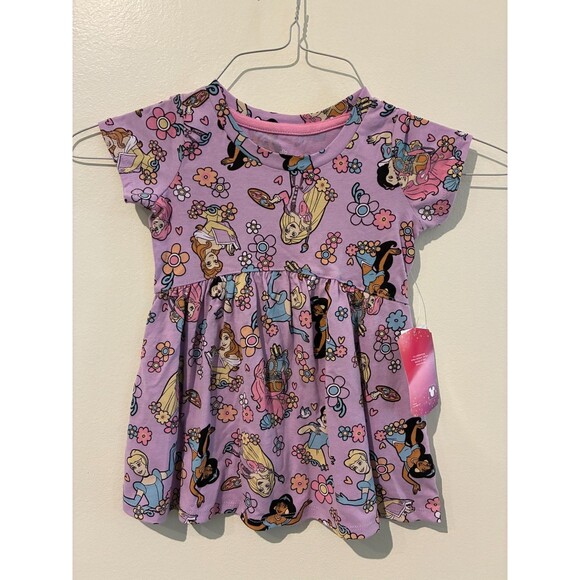 **3 for $20** NWT Disney Princess Purple Dress - 18M - Picture 1 of 3